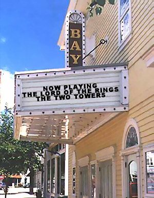 Bay Theatre - From The Sidewalk (newer photo)